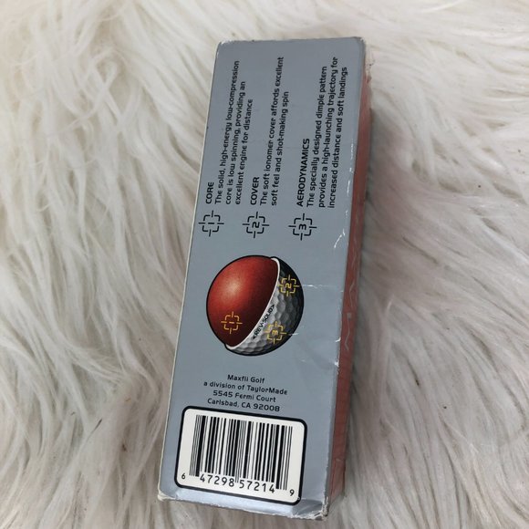 Maxfli Revolution Solid Golf Balls TaylorMade 3 balls - Picture 2 of 2